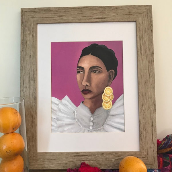 Migration, Harvesting, Dreams, Identify, Diversity, Resiliency, Latinx, Folk Art, Portrait with a Story