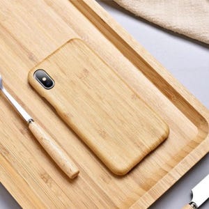 natural wood design eco bamboo iphone case shockproof biodegradable wood phone cover sustainable iphone 16, 15, 14, 13, 12, 11, x, xs case.jpg