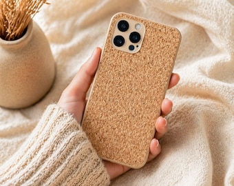Cork phone case for Apple iPhone