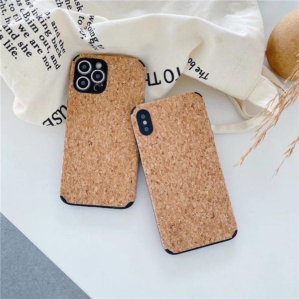 Cork phone case for Apple iPhone