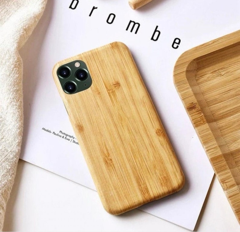 natural wood design eco bamboo iphone case shockproof biodegradable wood phone cover sustainable iphone 16, 15, 14, 13, 12, 11, x, xs case.jpg