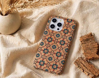 Etui korkowe na telefon Apple iPhone ze wzorem gwiazdy