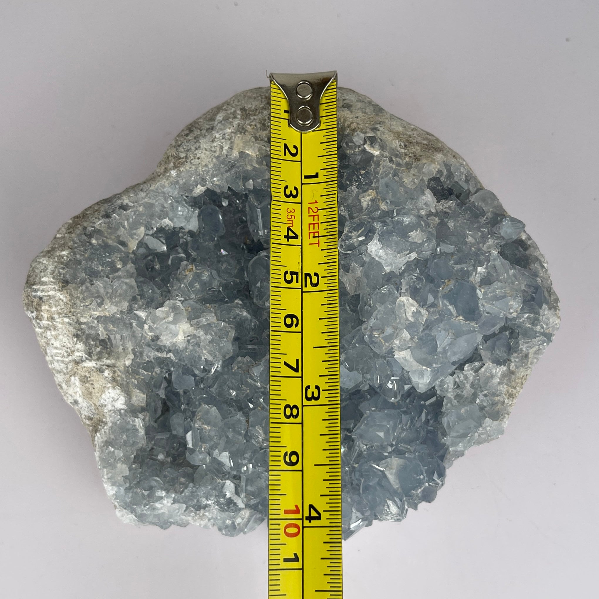 大きな原石セレスタイト結晶クラスタージオード - Etsy 日本