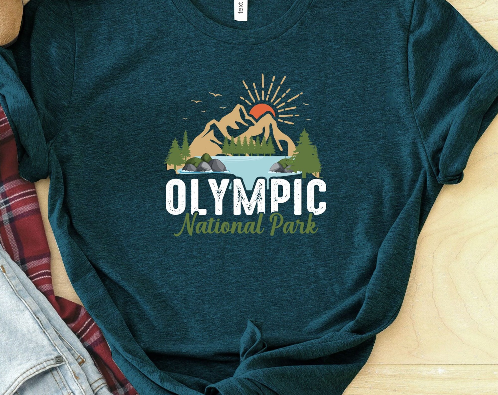 Discover National Park Shirt, Olympic Park Clothing, Olympic Park Shirt