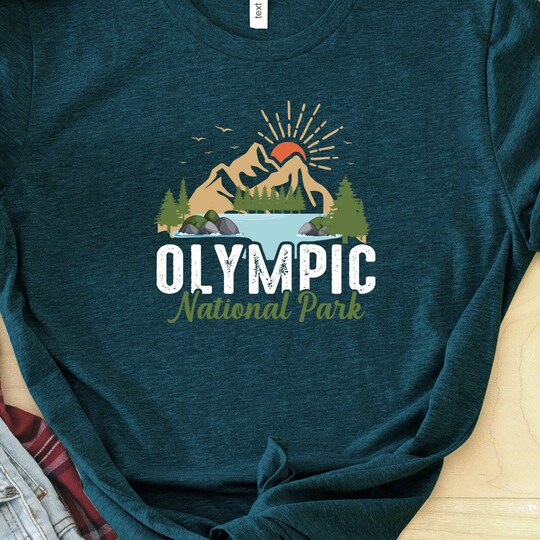 National Park Shirt, Olympic Park Clothing, Olympic Park Shirt