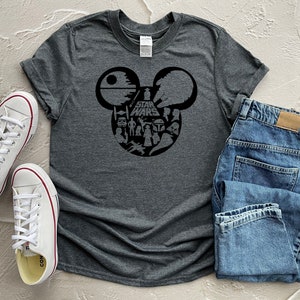 Star Wars Shirt Star Wars Disney Shirt Star Wars T-shirt - Etsy