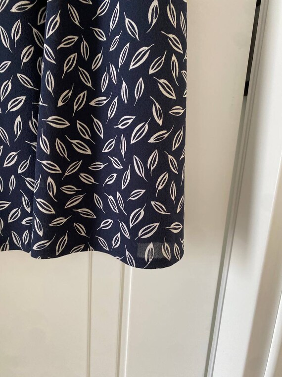 Jupe Longue Bleu Marine Eastex - Taille UK 16 (Régulière) - En Polyester - Occasion Très Bon état