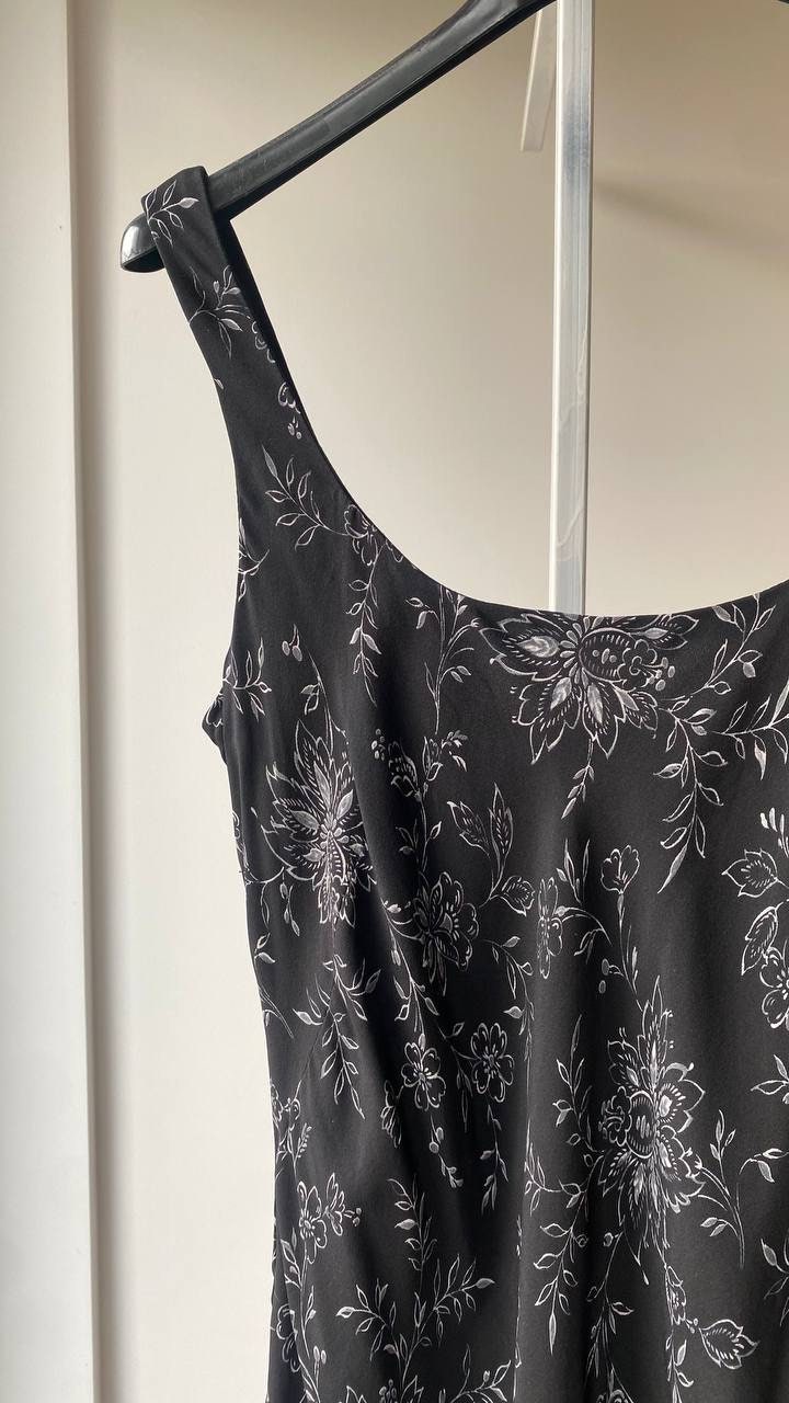 Ann Taylor Vintage 100% Silk Black Floral Evening Dress XS Size Womans,  Midi Evening Dress 1990s Black Bodycon Elegant Dress, Vintage Chic - Etsy