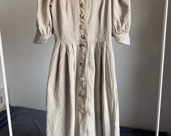 chinese dress ladies Charlotte Linen Dress