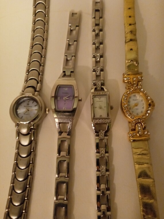 FOSSIL BELL \u0026 ROSE Regent Vintage 90's 