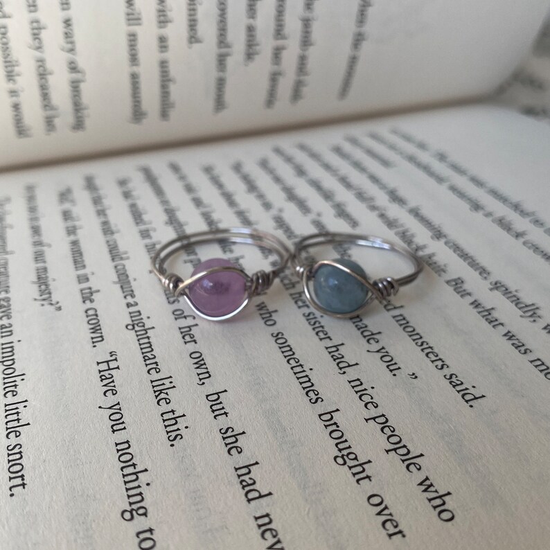 Feyre and Rhysand Rings - Etsy