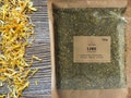 LIVE pre-ground herbal blend • ceremonial mix • with skullcap, raspberry leaf, marshmallow leaf, moringa, skullcap leaf, calendula