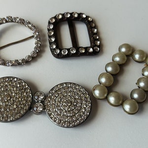 Antique Paste Buckle - Etsy