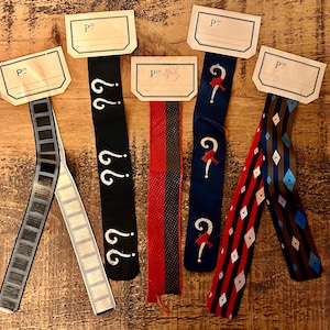 French antique Mollon, Busseuil & Co beautiful ribbon samples with original header cards. Mixed designs and colours. Excellent condition!