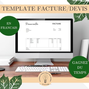FACTURE/DEVIS - Template en français sur Google Sheets