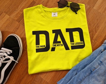 DAD T-Shirt, Dad Shirt, Papa T-Shirt, Papa Shirt, Vatertags Geschenk, The Man The Myth The Legend