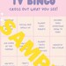 Printable TV Themed Bingo Cards the Office Themed Bingo - Etsy