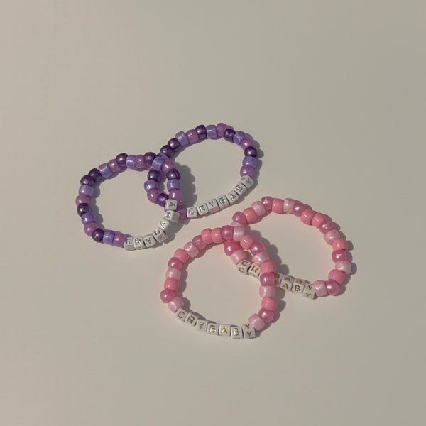 Crybaby Kandi Bracelet | Melanie Martinez inspired Kandi bracelet | Kawaii Kandi