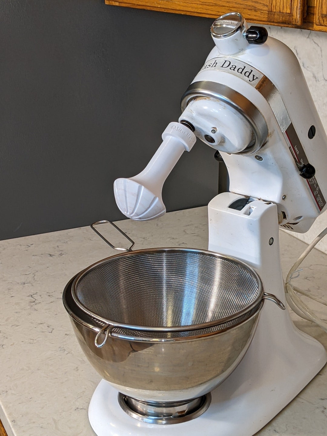 Kitchenaid Magic Pestle and Sieve Tilthead Attachment Etsy
