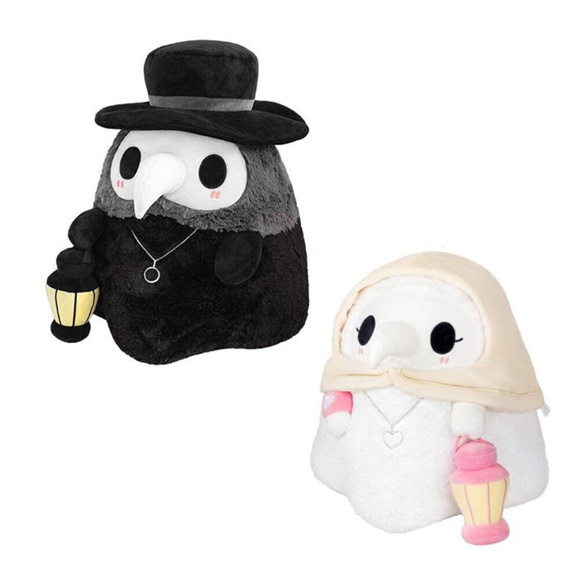 SCP 049 Plague Doctor Nurse Chibi Plush Doll | Etsy