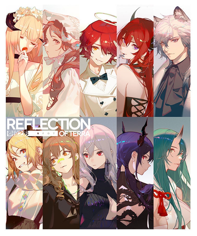 Arknights REFLECTION OF TERRA Doujin Collection Postcard Print アークナイツ…