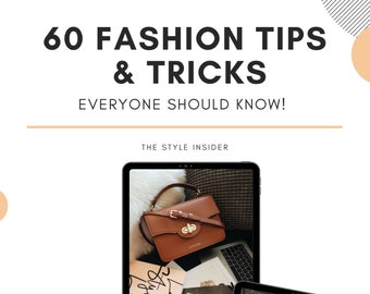 60 Fashion Tips & Tricks Everyone Should Know ebook