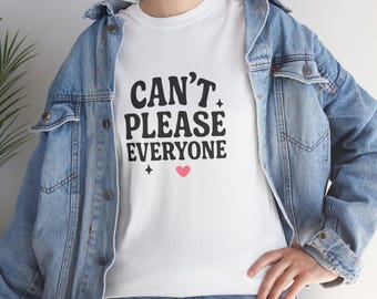 Funny Quote Cotton Unisex T-Shirt, Relatable Graphic Tee