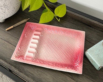 Vintage Pink Ashtray -  Pink Vintage Ashtray Pink Ceramic Ashtray Smokers Ashtray Vintage Home Decor Indoor Ashtray