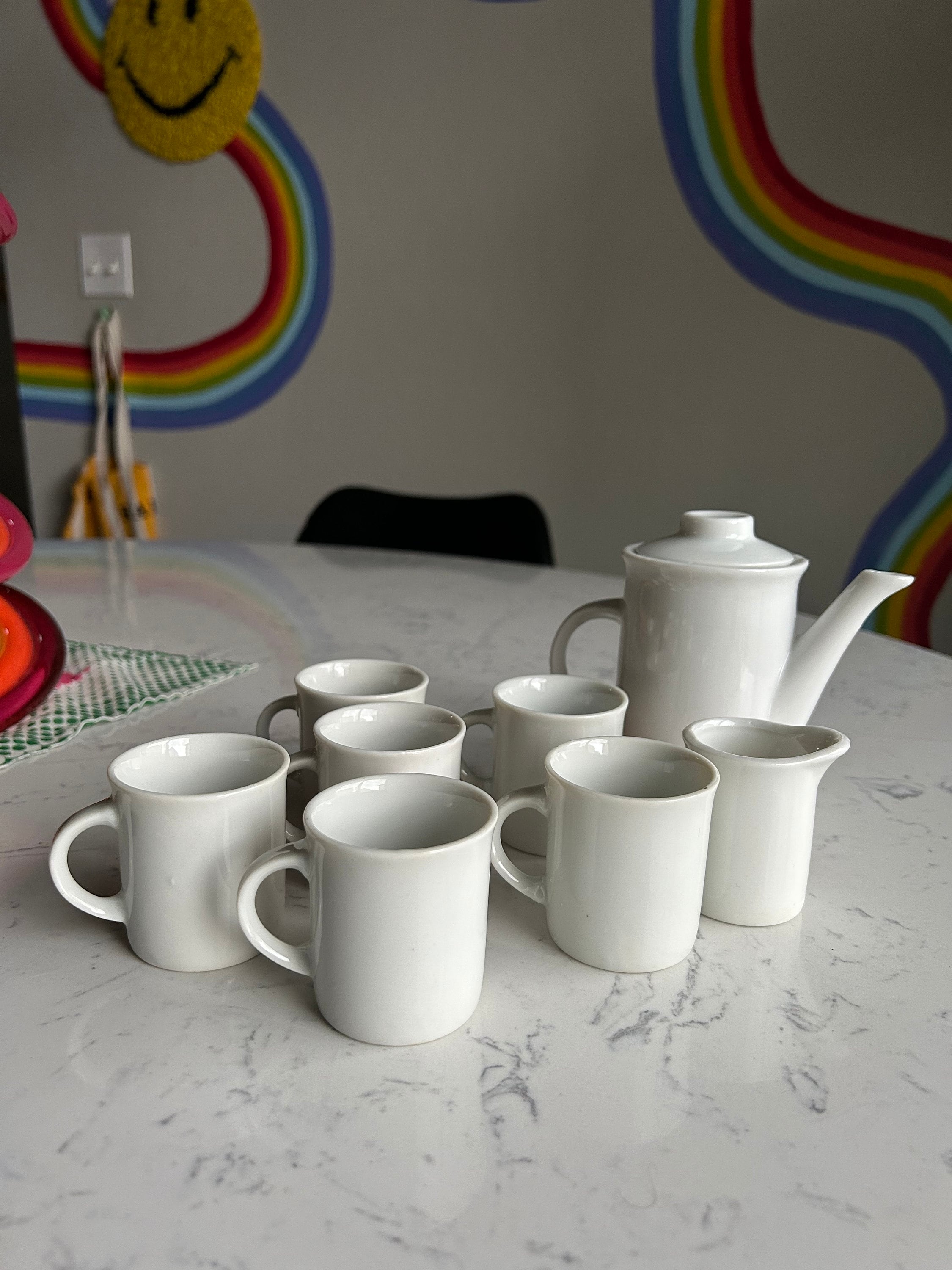 Vintage Japan Sun Small Tea Set - 19 Piece Japan Sun Teapot Small