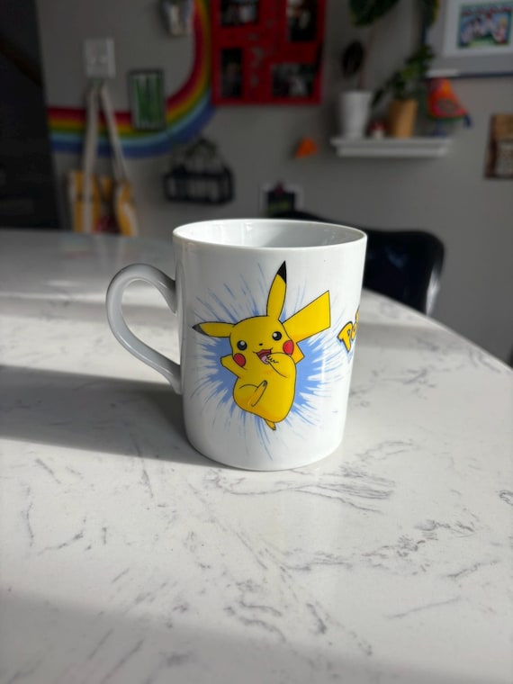 Rare Vintage Pokemon Coffee Cup - Vintage Pikachu Czech Republic Pokemon  Vintage Pokemon Collectible Czech Language Pokemon - Etsy