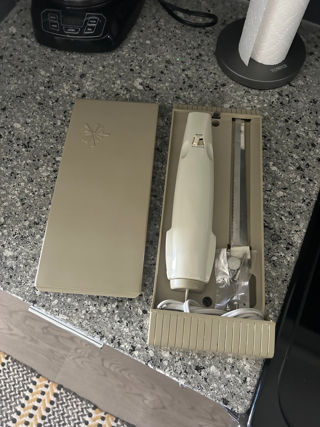 Vintage Wall Mounted Knife Sears Roebuck and Co Wall Mounted Electric