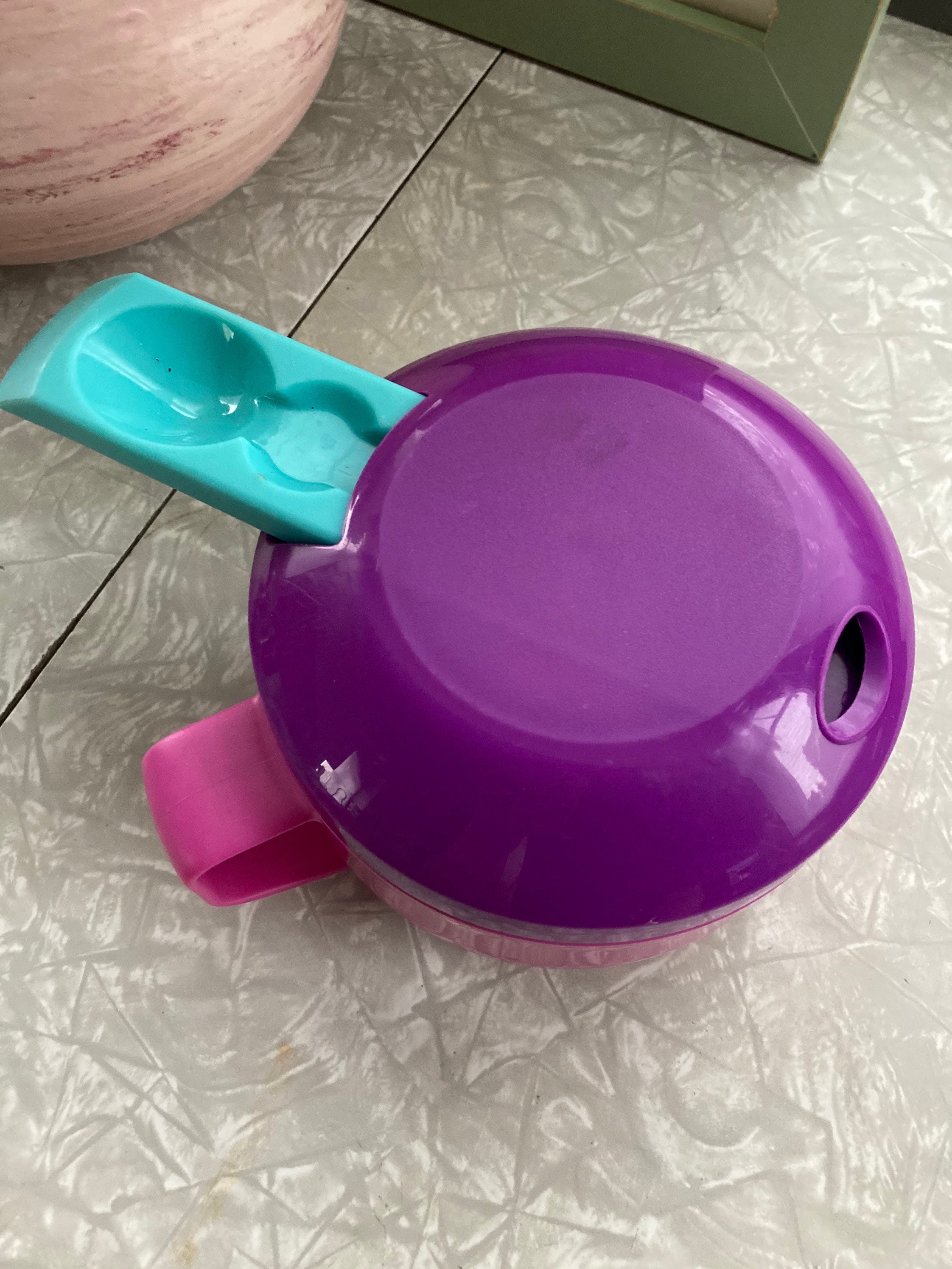 Funky Bright Soup Bowl Aladdin to Go Lunch Soup Thermos Food Storage  Container With Spoon Rest Colorful Kitchen Container Pink Blue Purple 