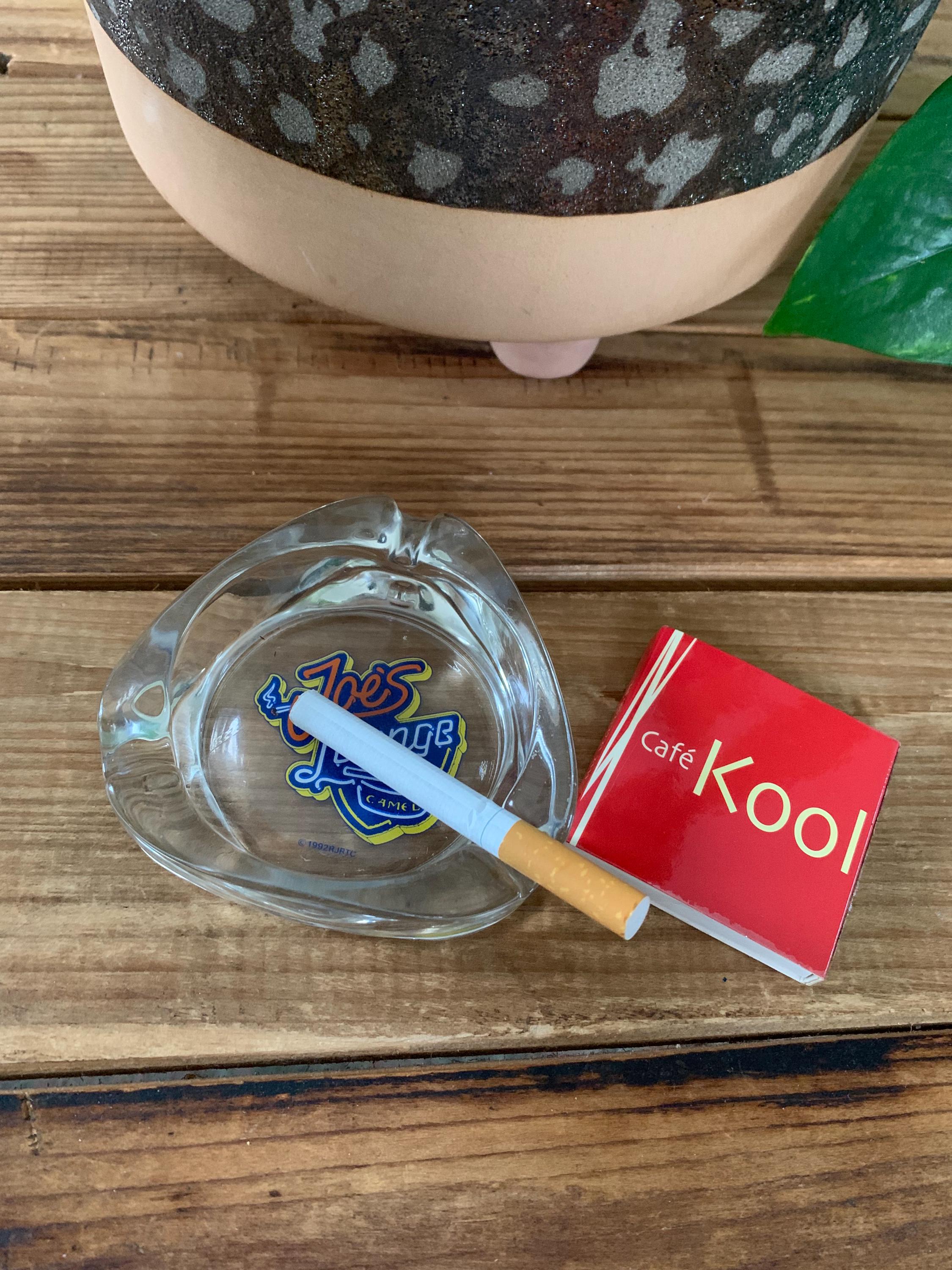 camel cigarette ashtrays Vintage Joe's Lounge Ashtray