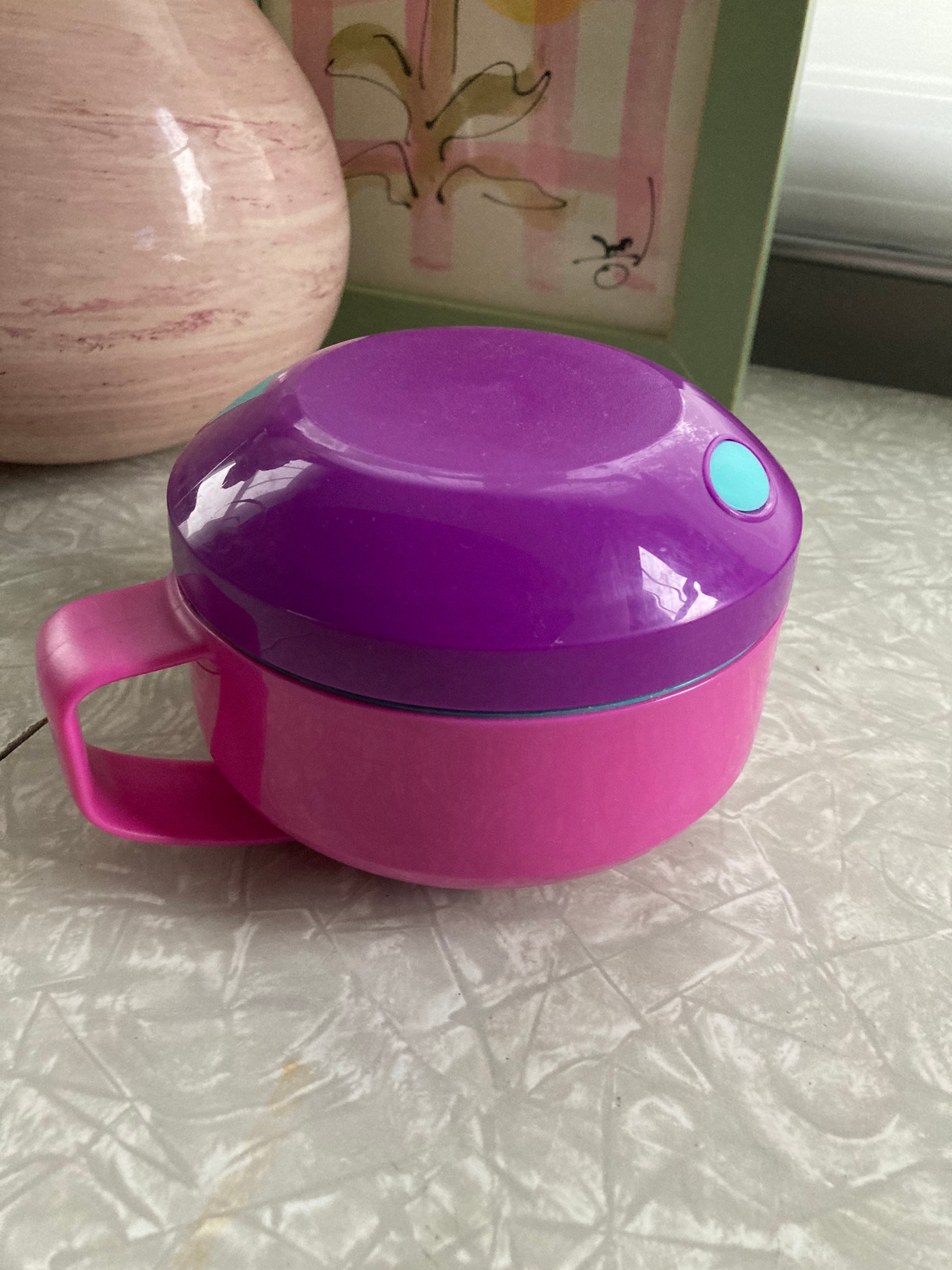 Funky Bright Soup Bowl Aladdin to Go Lunch Soup Thermos Food Storage  Container With Spoon Rest Colorful Kitchen Container Pink Blue Purple -   Sweden