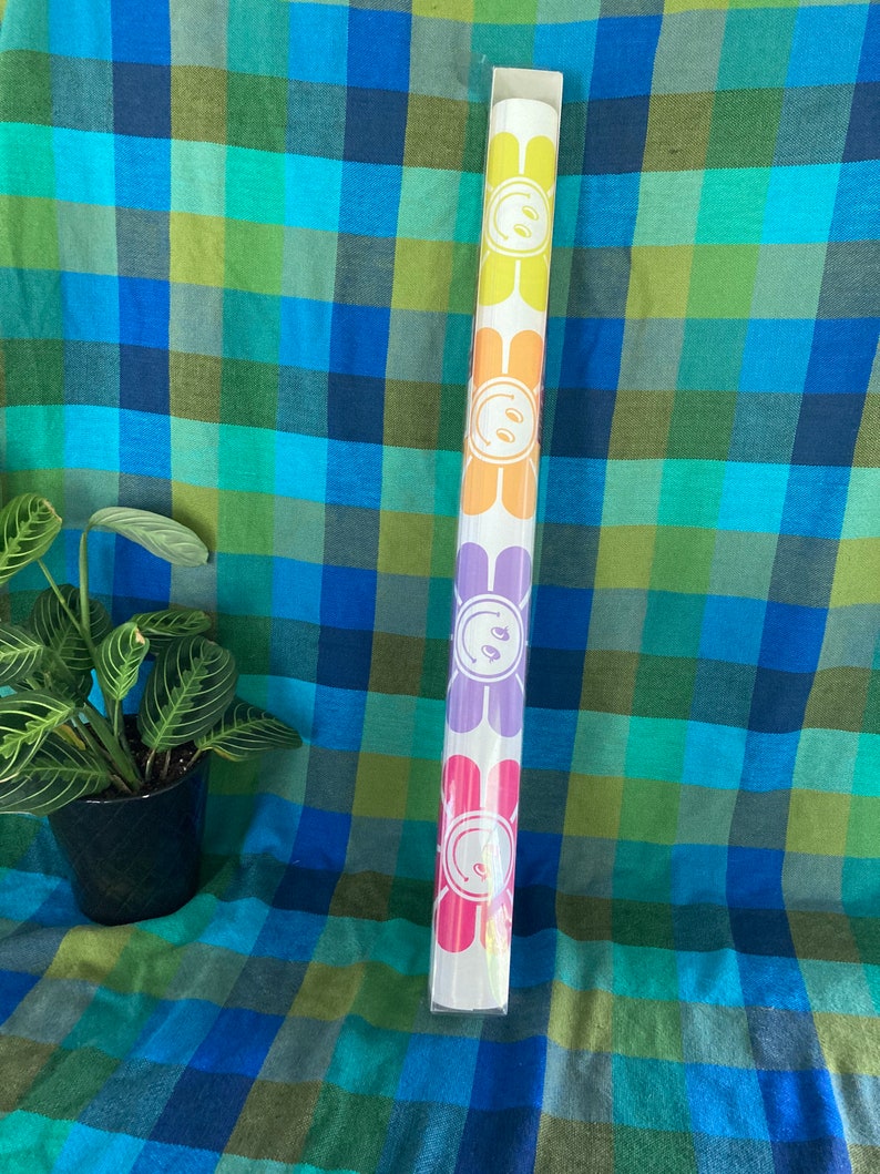 Smiley Flower Power Peace Signs Wall Decal Y2K Room Decor Etsy