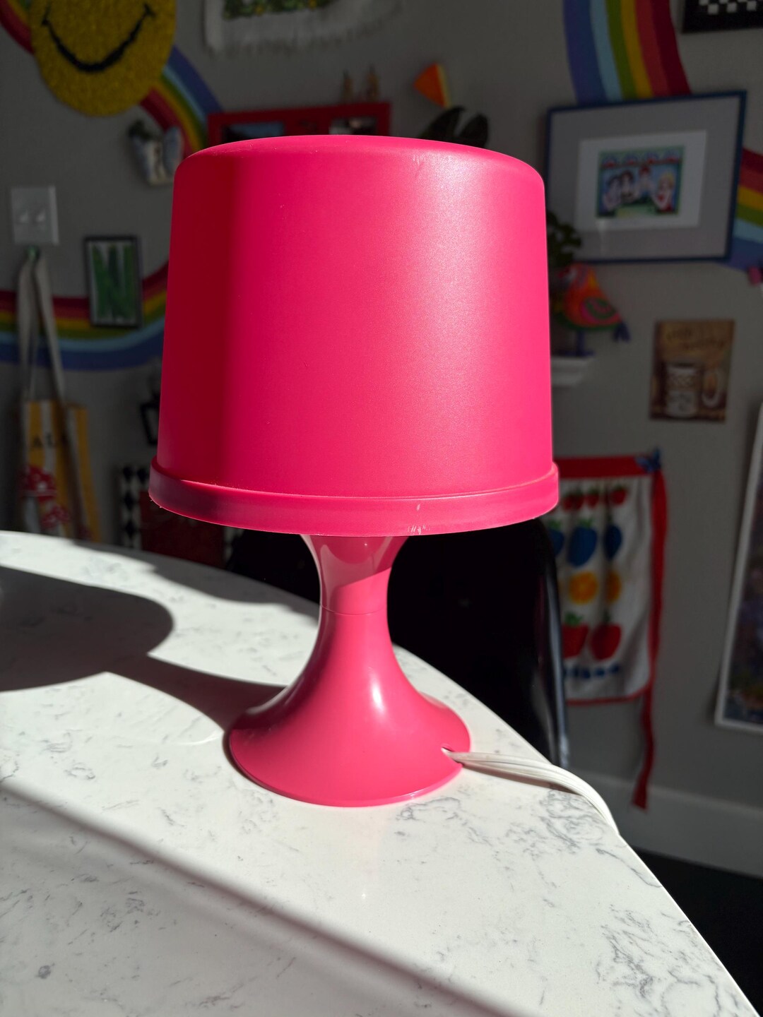 Vintage Ikea Lamp - Table Lamp Desk Lamp Small Lamp for Apartment Small ...