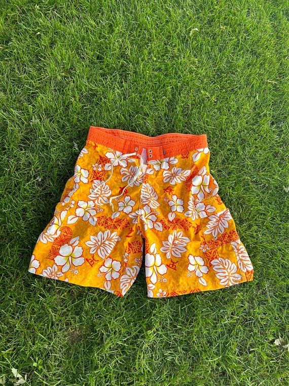 Y2K Mens Swim Trunks - Vintage Xelos Swim Trunks … - image 10