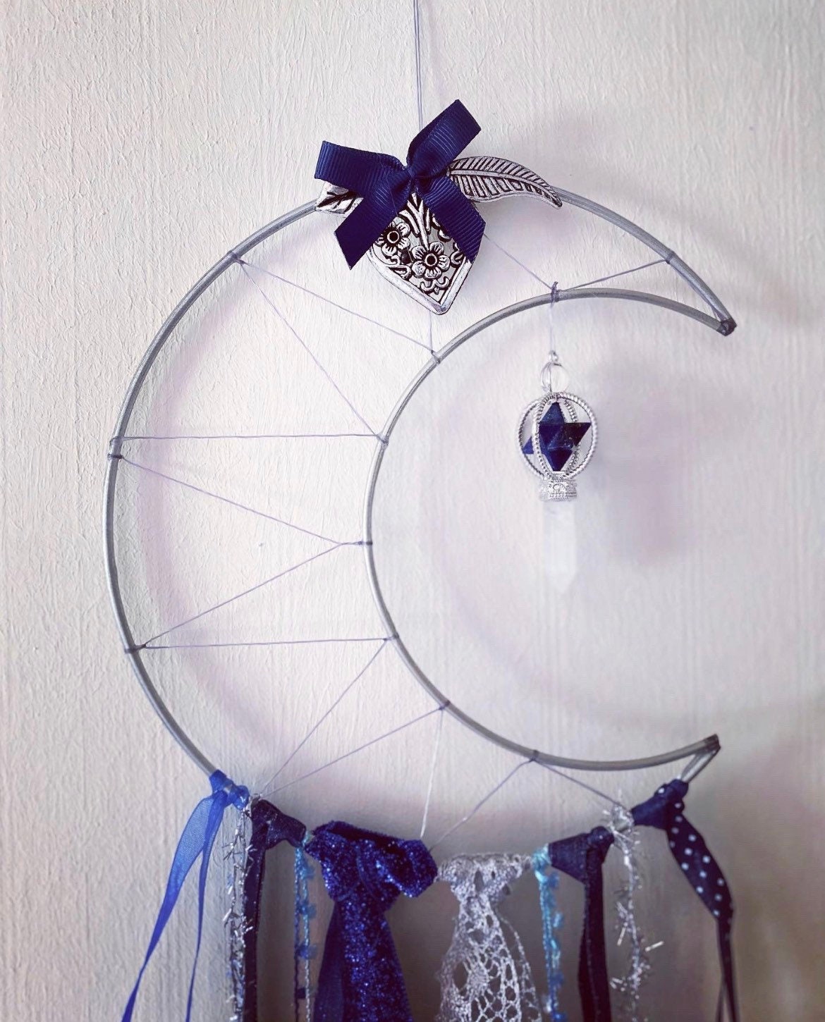 Moon Lapis-Lazuli et Cristal de Roche