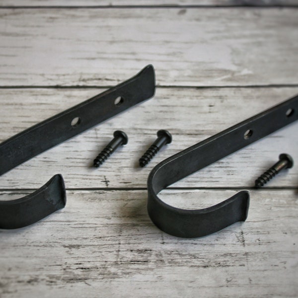 Hand Forged Hooks, Hand forged Hook, Iron Hook, Wall Hook