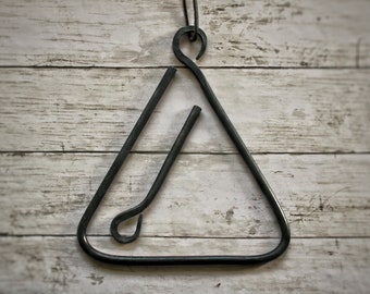 Dinner Bell, Bell, Hand Forged, Vintage Bell
