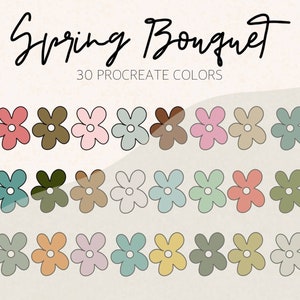 Spring Bouquet Procreate Color Palette | Instant Download