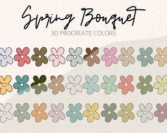 Spring Bouquet Procreate Color Palette | Instant Download