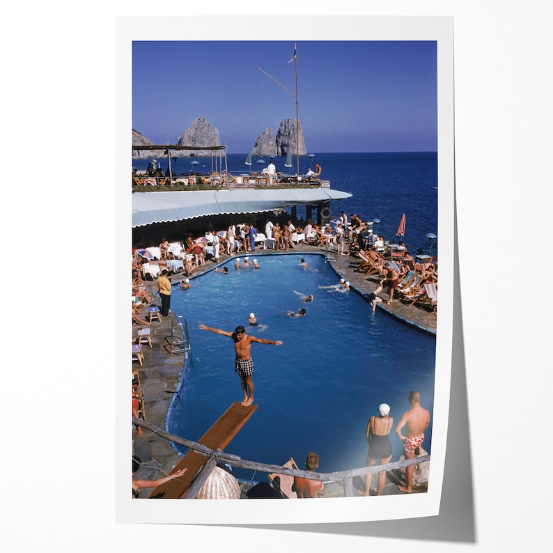 Bermuda BoatingSlim AaronsVintage Wall art Bermuda BoatingSlim AaronsVintage Wall art