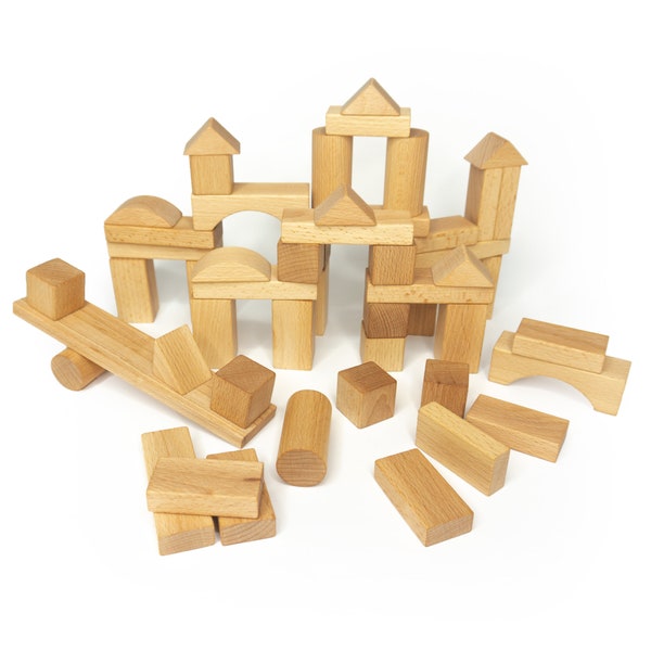rewoodo Holzbausteine - Premium Holzspielzeug hergestellt in Deutschland