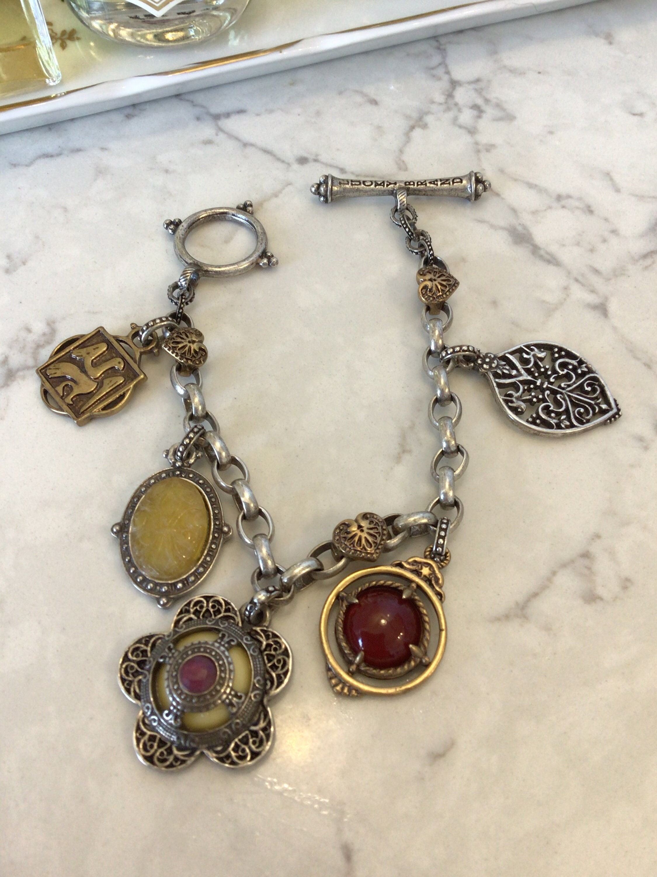 Vintage Lucky Brand Necklace/bracelet Charm 