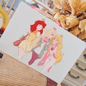 Casua Princesses Art Print