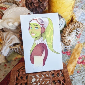 Hera Syndulla Portrait Print
