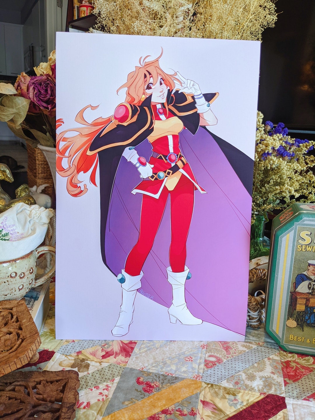 Slayers: Lina Inverse Print - Etsy, image size:1080x1440