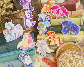 MLP Holographic Stickers
