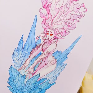 FFVI: Esper Terra Print